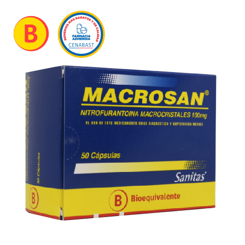 Macrosan 100 mg x 50 cápsulas (Cenabast)