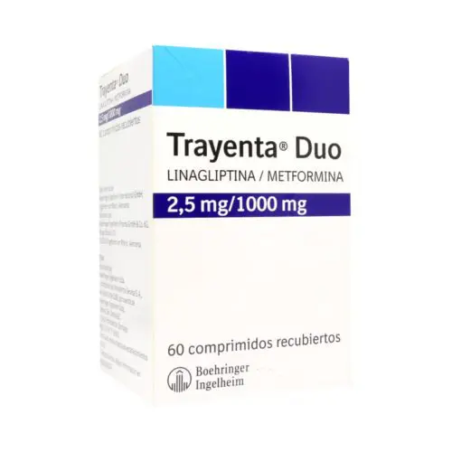 Trayenta Duo 2.5/1000 x 60 Comprimidos (Boehringer Ingelheim)