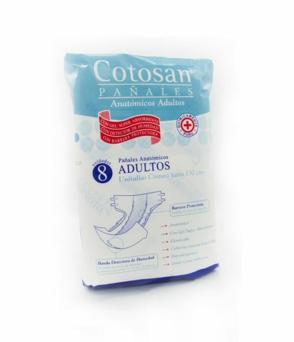 Pañal Adulto Cotosan 8 Und