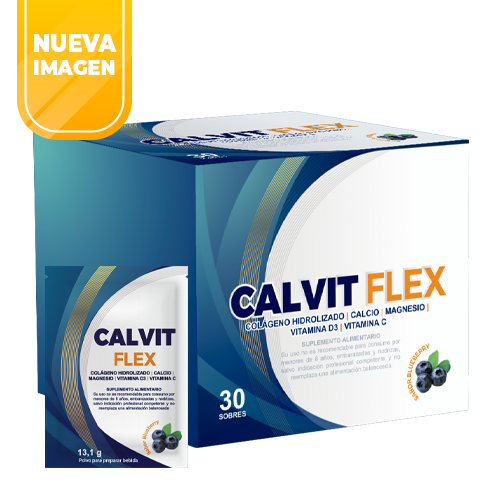 Colágeno hidrolizado Calvit Flex x 30 Sobres