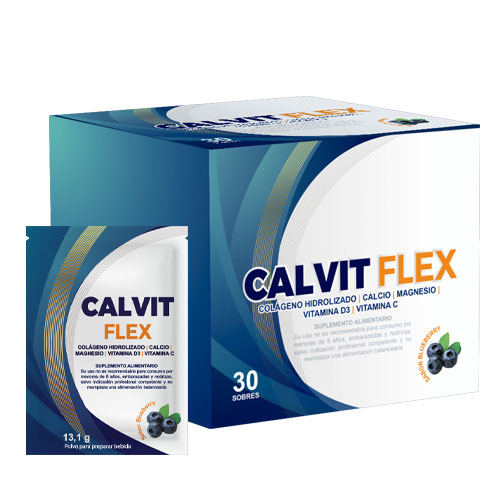 Colágeno hidrolizado Calvit Flex x 30 Sobres