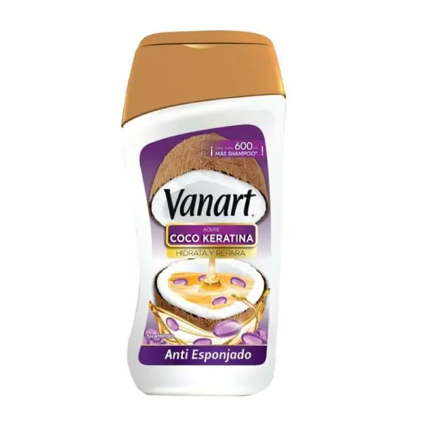 Shampoo Coco Vanart Anti Esponjado 600 ml