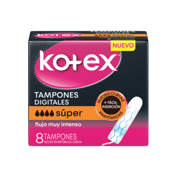 Kotex Tampones Digitales x 8 Unidades