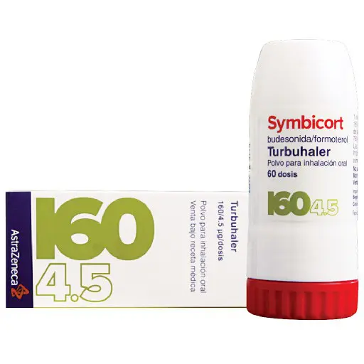 Symbicort Turbuhaler Budesonida 160 mcg / 120 Dosis