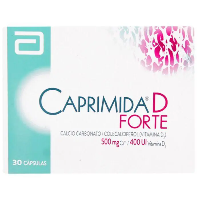 Caprimida D Forte 500 mg x 30 cápsulas