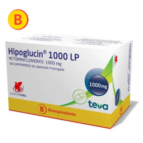 Hipoglucin LP 1000 mg x 60 comprimidos (LCh)