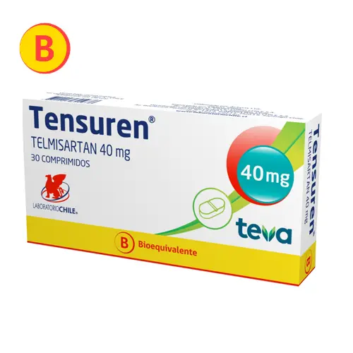 Tensuren 40 mg x 30 comprimidos (Lab. Chile TEVA)