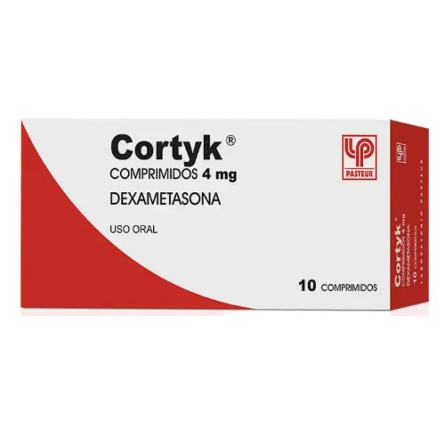 Cortyk Dexametasona 4 mg 10 Comprimidos