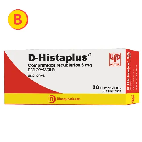 D-Histaplus 5mg x 30 comprimidos