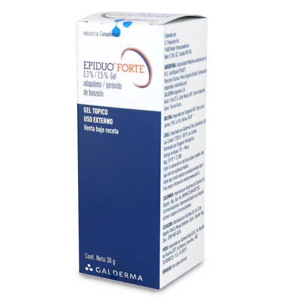 Epiduo FORTE Adapaleno 0,3% Gel Tópico 30g
