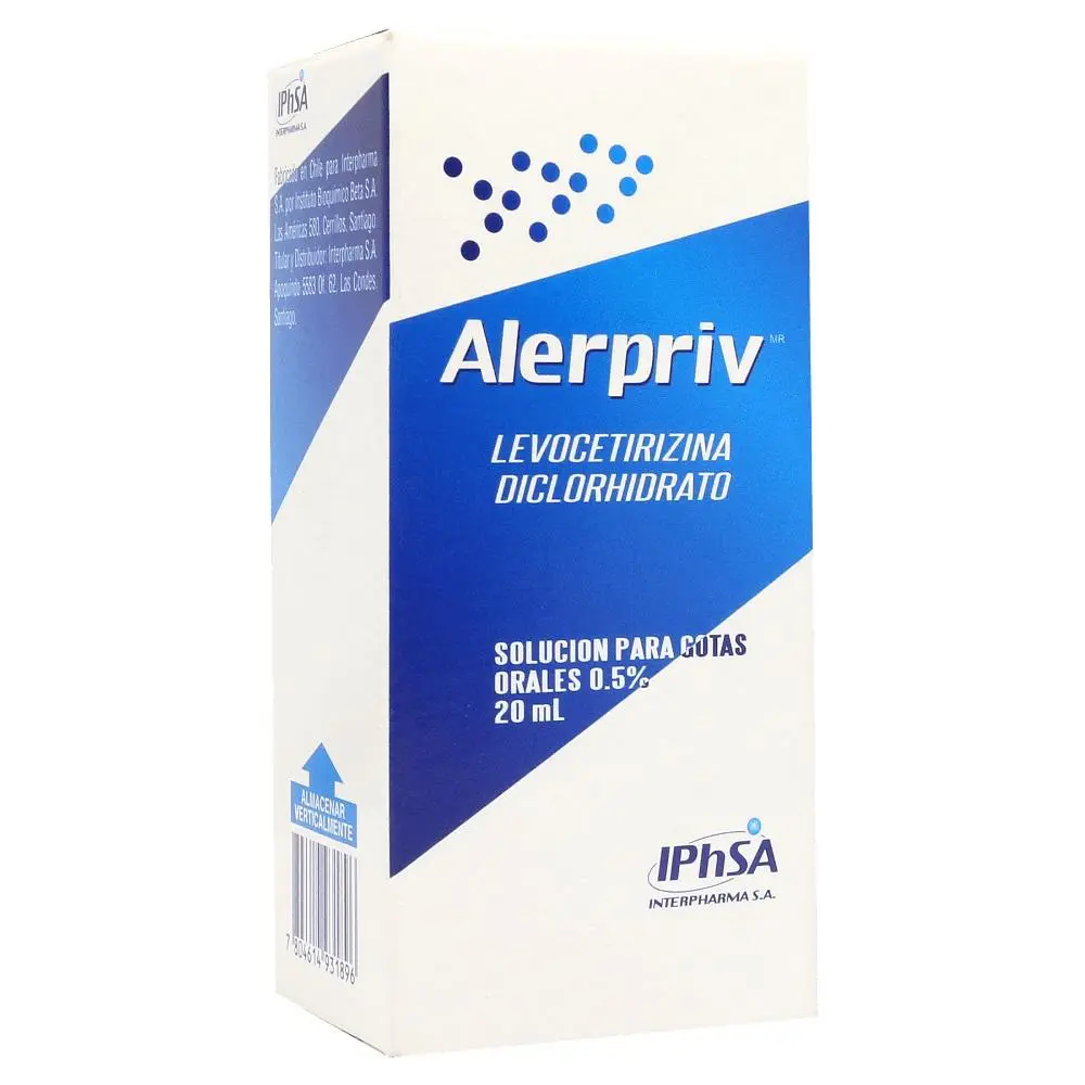 Alerpriv Levocetirizina 0,5% Gotas 20 ml