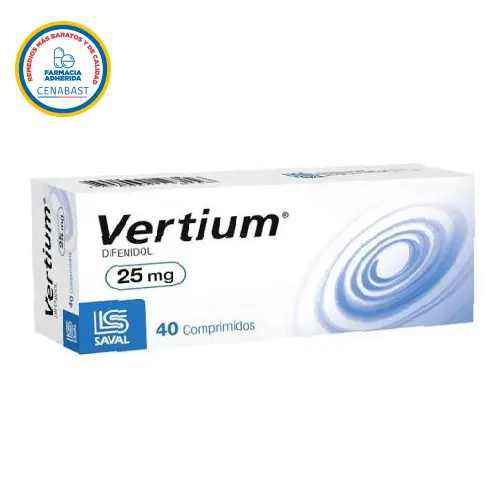 Vertium 25 mg x 40 comprimidos (Saval) (Cenabast)