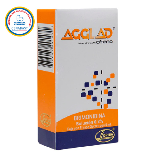 Agglad Ofteno Brimonidina 0,2% 5Ml (Cenabast) - EcoFarmacias