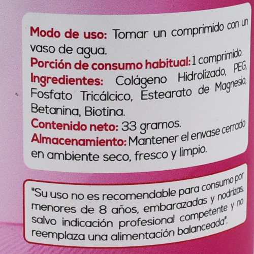 Colágeno Hidrolizado +Biotina - Imagen 3