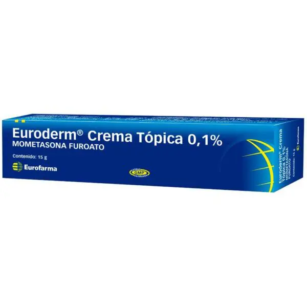 Euroderm 0,1% crema dérmica 15 g