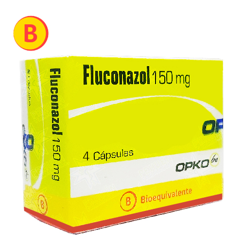 Fluconazol 150 Mg 4 Capsulas (Opko) - EcoFarmacias