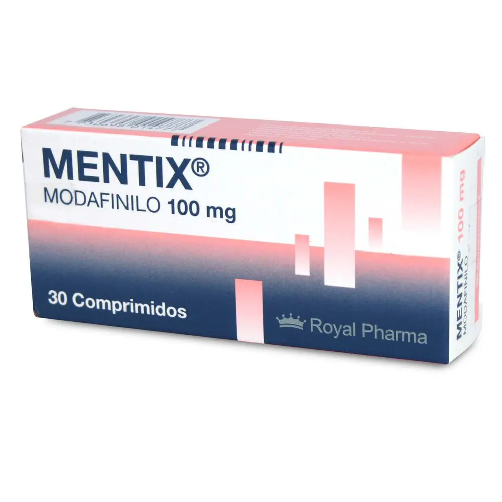 Mentix Modafinilo 100 Mg x 30 Comprimidos