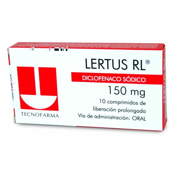 Lertus RL 150mg x 10 comprimidos Liberación Prolongada