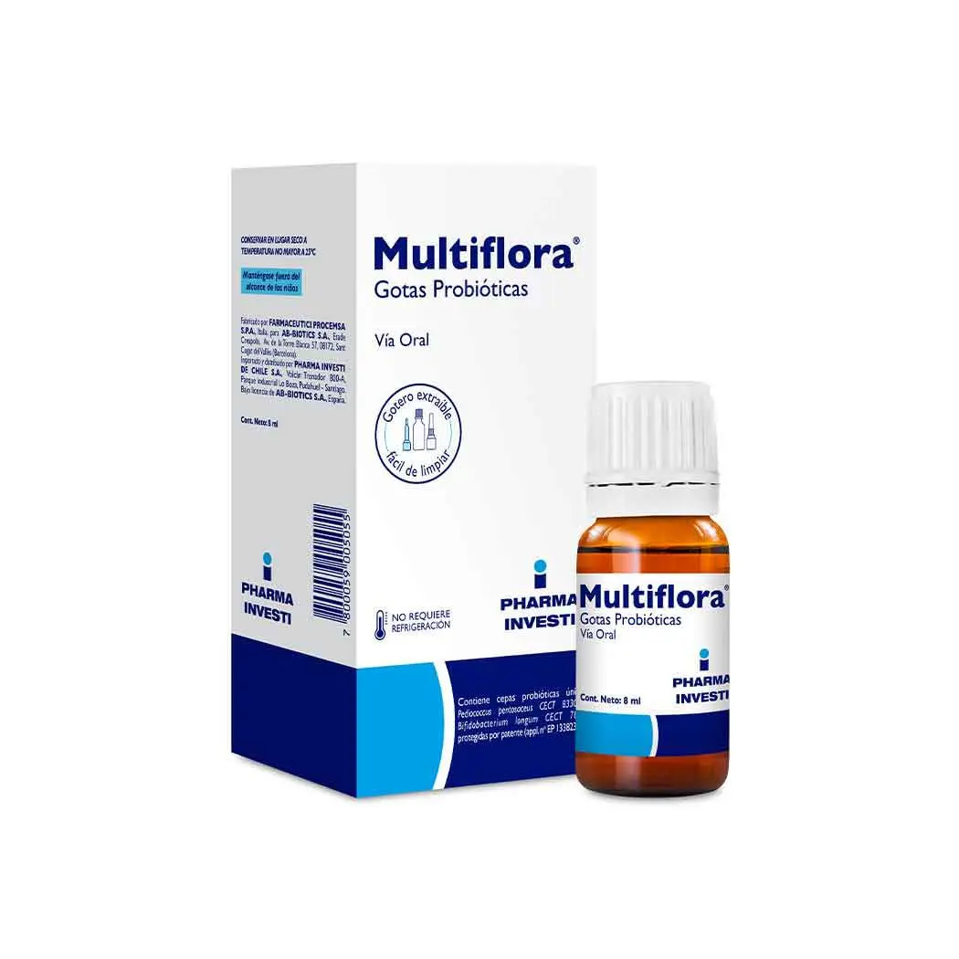 Multiflora Gotas Probióticas 8 Ml (Pharma Investi)