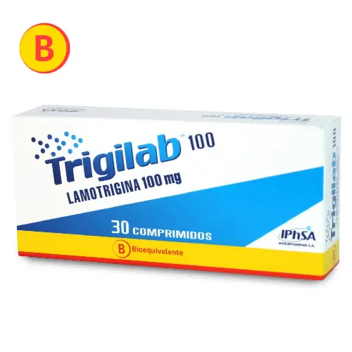 Trigilab Lamotrigina 100 mg x 30 comprimidos (IphSA)