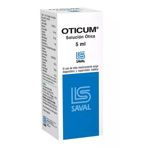 Oticum Solución Ótica Gotas x 5 ml