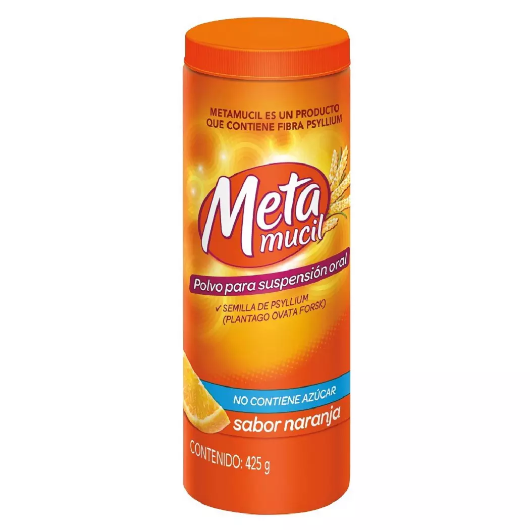 Metamucil Naranja x 425 g Polvo para Suspensión Oral