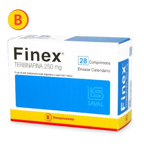 Finex 250mg x 28 comprimidos (Saval)