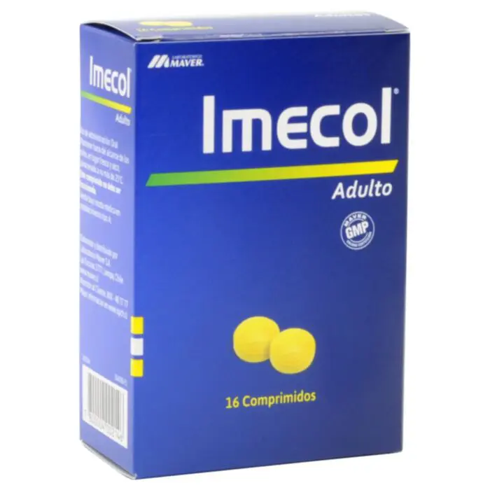 Imecol Adulto x 16 Comprimidos