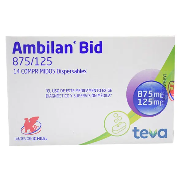 Ambilan Bid 875/125 14 Comprimidos Dispersables