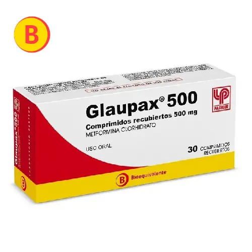 Glaupax 500mg x 30 comprimidos (Lab Pasteur)