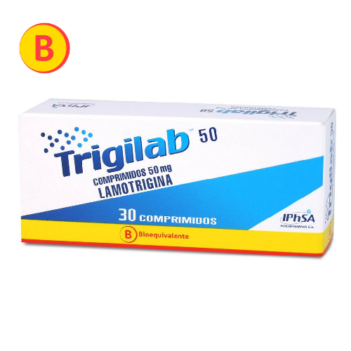 Trigilab Lamotrigina 50 mg x 30 comprimidos (IphSA)