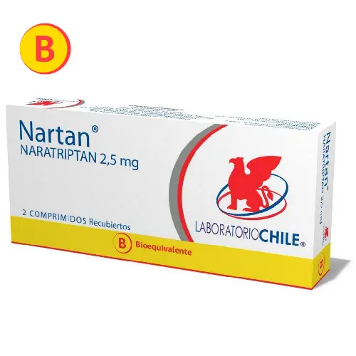 Nartan 2,5 X 2 Comprimidos recubiertos (LCh)