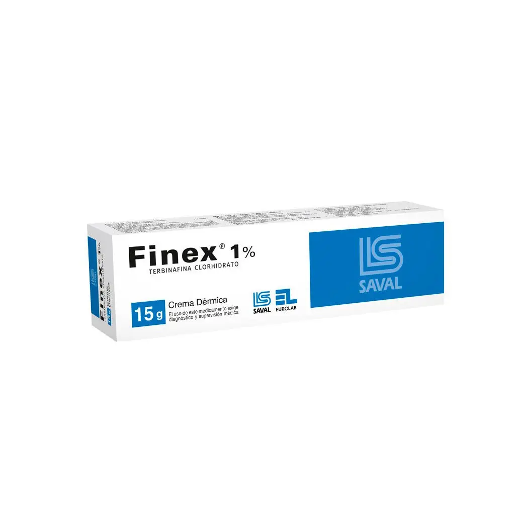 Finex 1% Terbinifina Clorhidrato 15 g  (Saval)