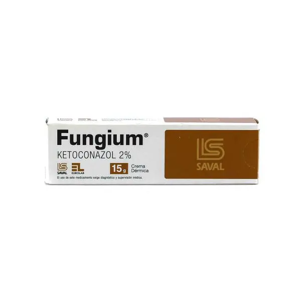 Fungium Ketoconazol 2% Crema Dermica 15 G (Saval)