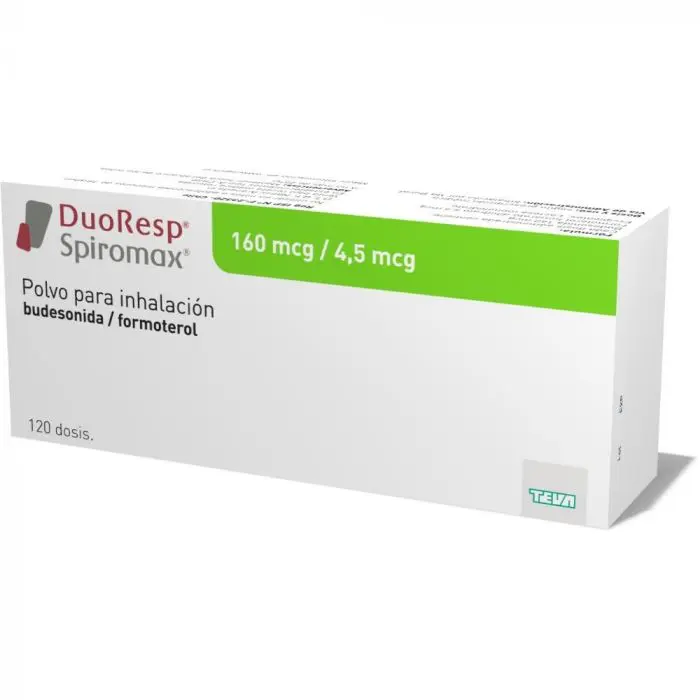 DuoResp Spiromax Budesonida / Formoterol 160/4,5 mcg 120 Dosis