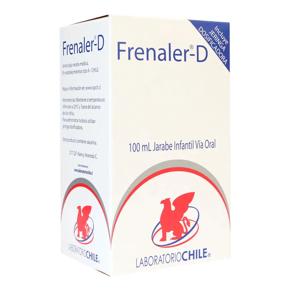 Frenaler-D Jarabe Infantil 100 ml (Lab Chile) DESCUENTO