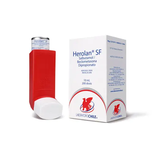 Herolan SF Salbutamol 10 Ml  200 Dosis