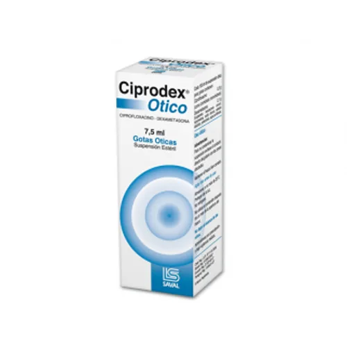 Ciprodex Ótico Ciprofloxacino Solución Ótica 7,5 Ml