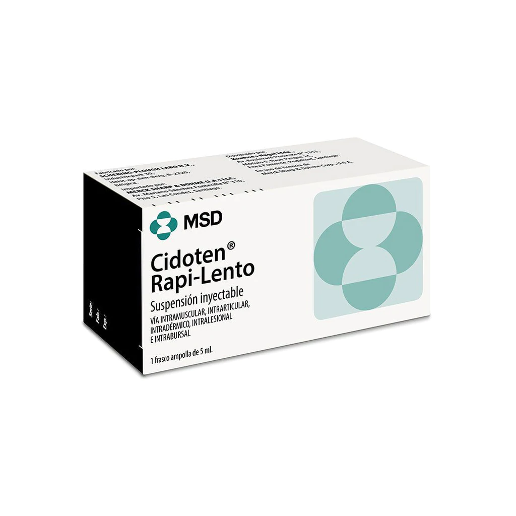 Cidoten Solución Inyectable Rapi-lento 1 Frasco 5 Ml (Cenabast) (MSD)