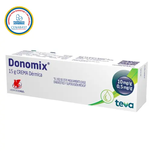 Donomix Clotrimazol Crema Dérmica 15g (Lab Chile)