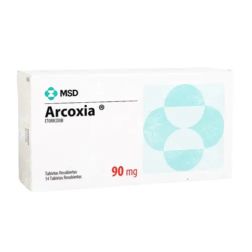 Arcoxia 90 x 14 comprimidos recubiertos (MSD)