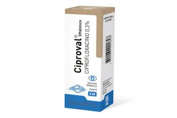 Ciproval Oftalmológico Ciprofloxacino Solución 0,3% x 5 ml