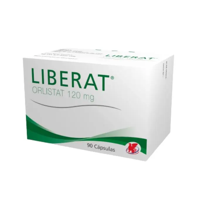 Liberat Orlistat 120 mg x 90 cápsulas (L. Chile) DESCUENTO