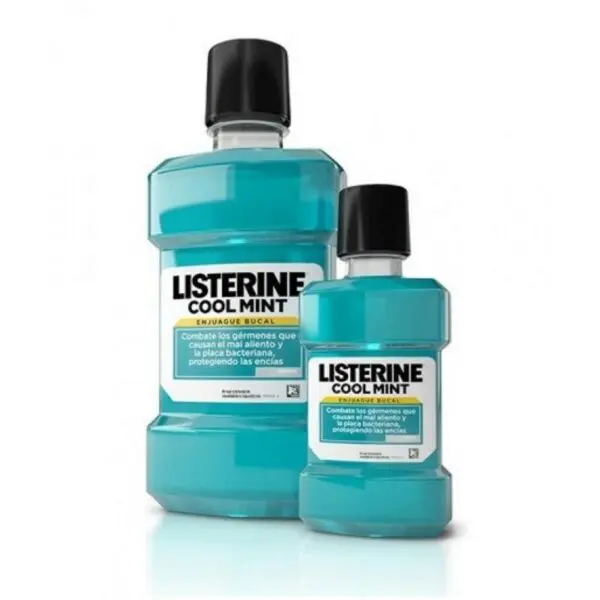 Pack Listerine Enjuague Bucal Cool Mint 500 ml + 180 Ml