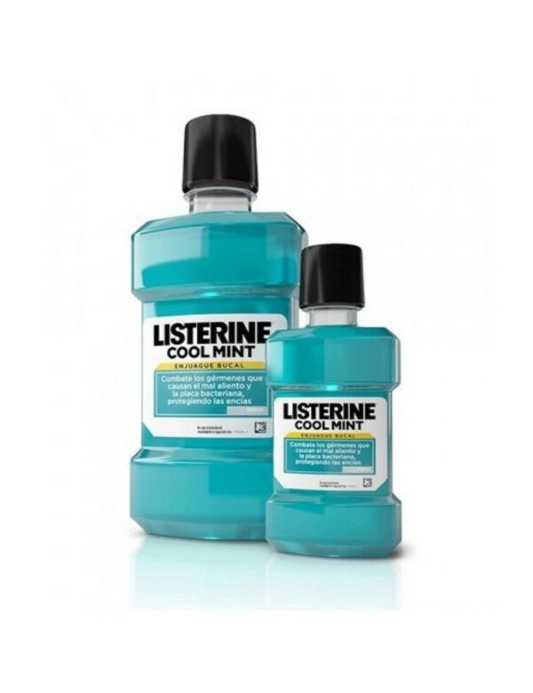 Pack Listerine Enjuague Bucal Cool Mint 500 ml + 180 Ml