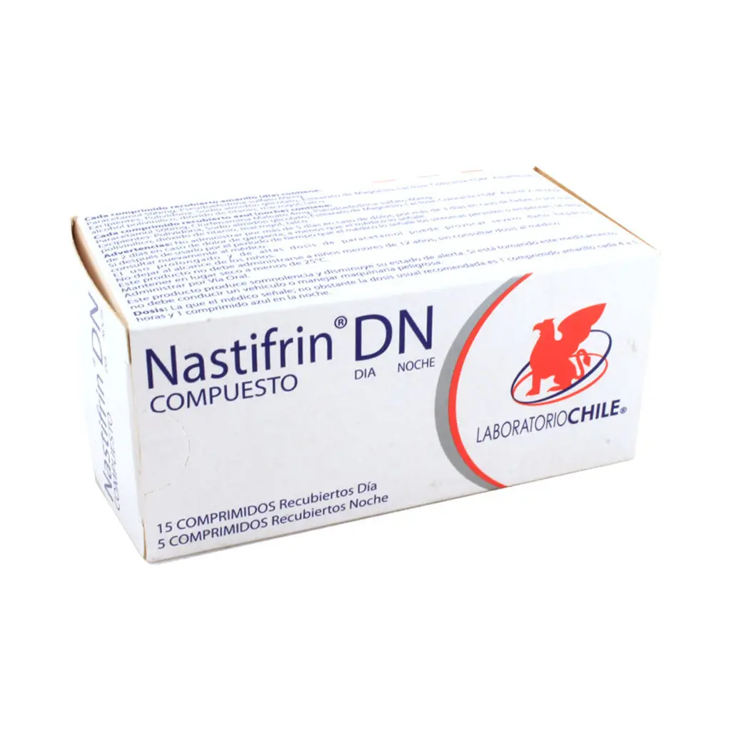 Nastifrin DN Compuesto Dia/Noche 20 Comprimidos