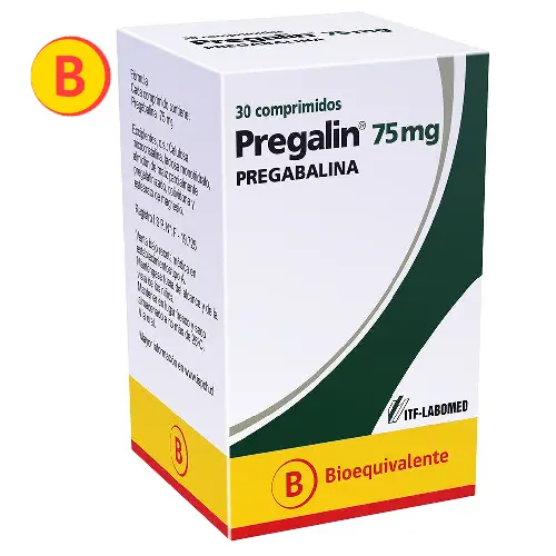 Pregalin 75 mg x 30 Comprimidos (ITF Labomed)