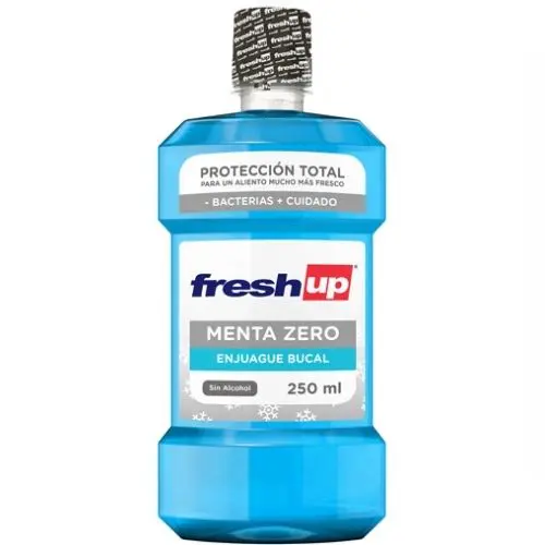 Fresh Up Enjuague Bucal 250ml  Menta Zero (Sin Alcohol)