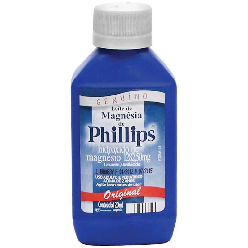 Leche de Magnesia Phillips Hidróxido de Magnesio 120 Ml - EcoFarmacias