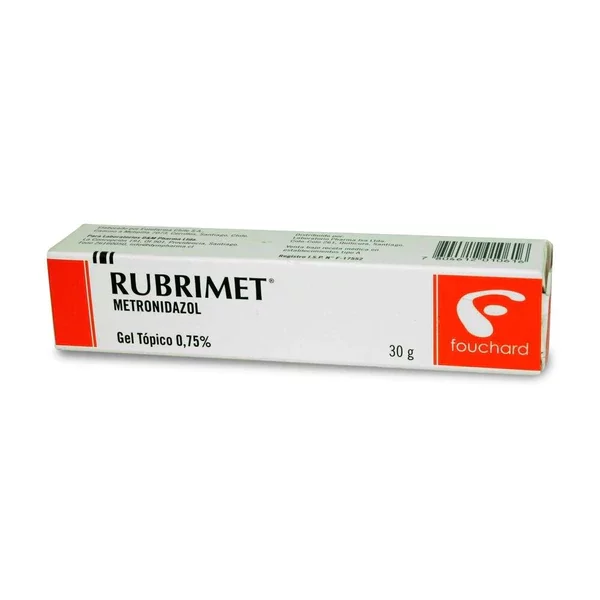 Rubrimet Metronidazol Gel Topico 0,75% 30g (Fouchard)